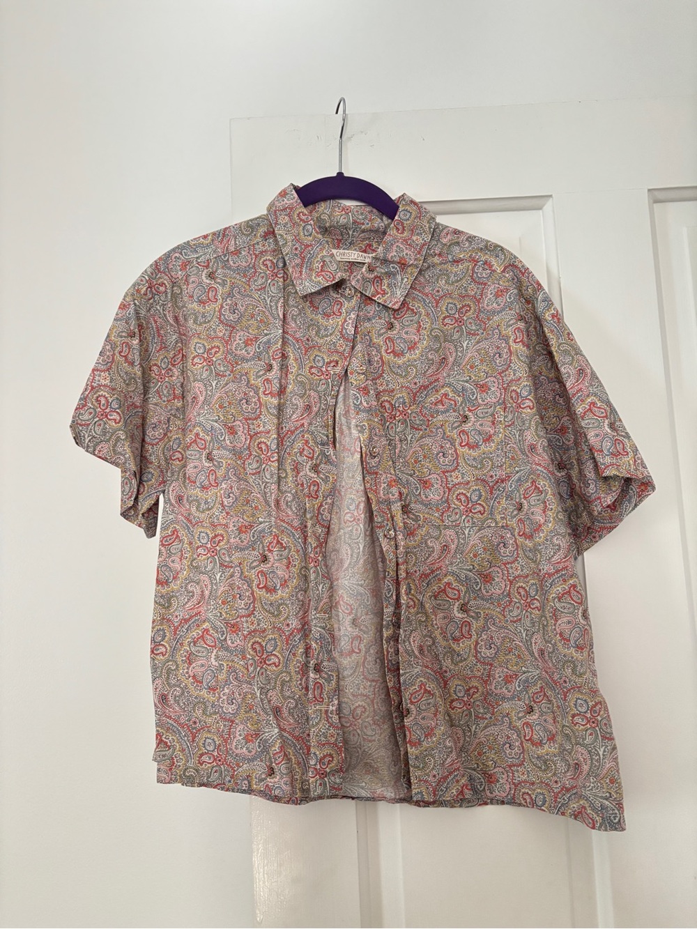 Christy Dawn Skylar Top in Summer Paisley